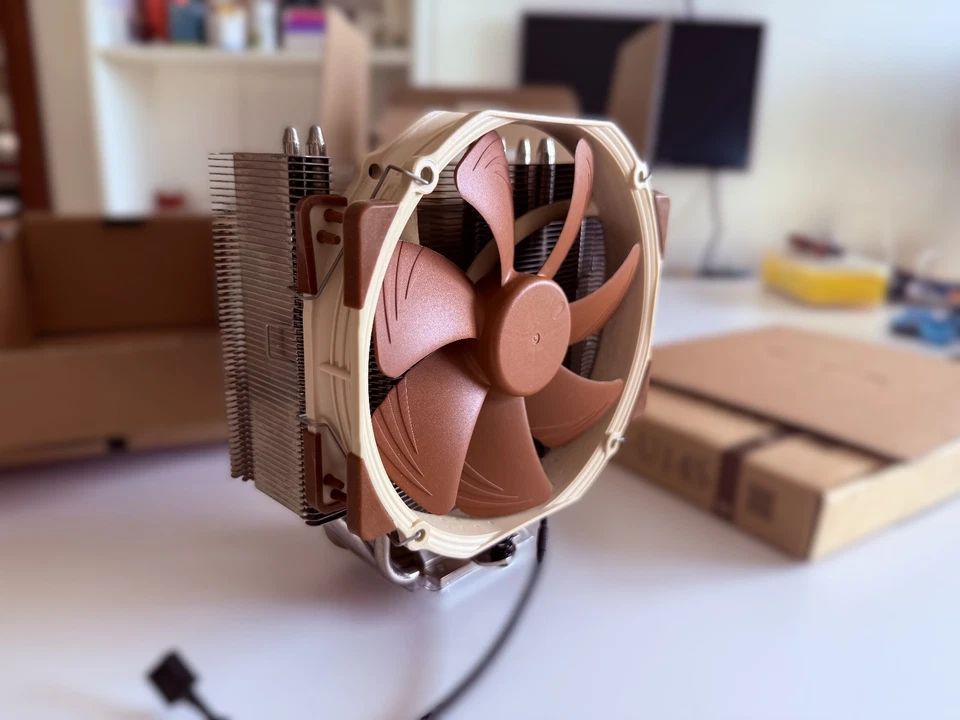 Noctua NH-U14S CPU Cooler 140mm Socket 115X(0/1/5/6) 2011-0/3 AM2+/3+ FM1/2+ - Immagine 1 di 4