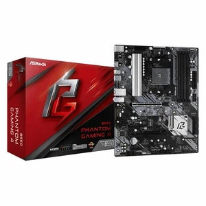 Płyta główna ASRock B550 PHANTOM GAMING 4 AMD B550 AMD AM4 - Zdjęcie 1 z 5
