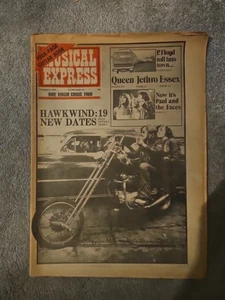 NME New Musical Express November 23rd 1974 Hot Copper Cover Queen - Picture 1 of 12