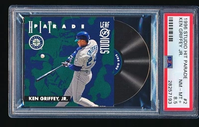 1996 Studio Hit Parade KEN GRIFFEY JR. #2 PSA 8.5 - Image 1 of 2
