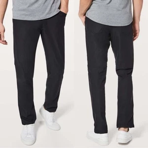 Lululemon ABC klassische Passform Hose anthrazit/grau Herren Größe 34 x 32 - Bild 1 von 12