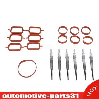 Glow Plug Service Kit  0250603009 Fits For BMW E90 335d E70 X5 xDrive35d - Imagem 1 de 4