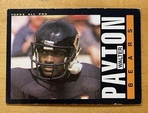 Walter Payton 1985 Topps Football #33 Chicago Bears VG-EX - Bild 1 von 2