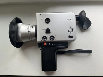 Cámara Braun Nizo 801 Macro Super 8 - Plateada totalmente funcional Foto 1 de 4