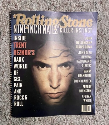 Rolling Stone Magazine Nine Inch Nails Trent Reznor Issue #690 September 8, 1994 - Image 1 of 2