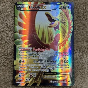 Ho-Oh Full Art EX 121/122  XY Breakpoint Pokemon Card 2016 - Picture 1 of 8