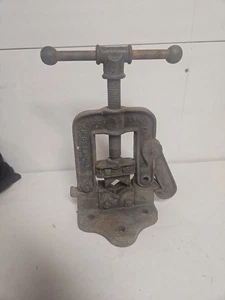 Reed Manufacturing Co Pipe Vise Pat AUG 11 1914 NO 70 Vintage Antique - Picture 1 of 20