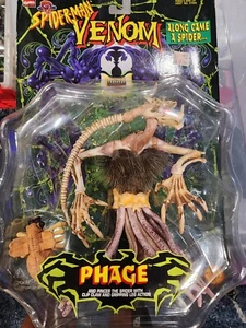1997 ToyBiz Marvel Spider-Man Venom Along Came a Spider Phage Figur - Bild 1 von 1