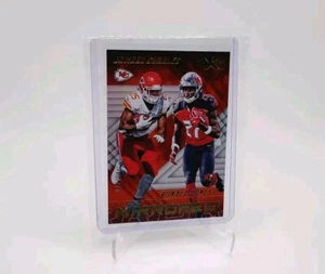 JAMAAL CHARLES 2018 Panini XR 3/10 Gold Mirrored CHIEFS RONALD JONES Rookie - Picture 1 of 1