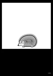 Otl Aicher - Isny reprint advertising poster A1 motif "hedgehog" design / graphic - Picture 1 of 1