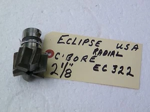 ECLIPSE - CONTROFORO TRASMISSIONE RADIALE - 2 1/8" -MACHINIST EC 332 6 flt. - Foto 1 di 2