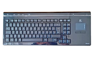 Logitech PS3 Bluetooth Tastatur, Touchpad, qwertz, wireless, deutsches Layout - Bild 1 von 5