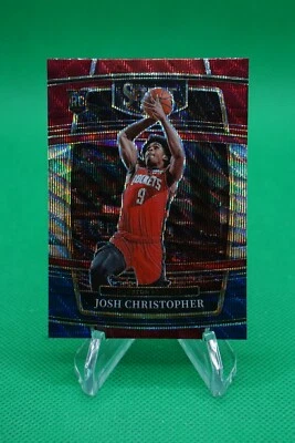 2021-22 Select Base Concourse Tri-Color Prizms #48 Josh Christopher CV8 - Image 1 of 2