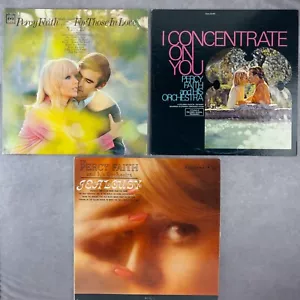 PERCY FAITH 3-PLATTEN LOT: For Those In Love, Jealousy, I Concentrate On You VG+ - Bild 1 von 8