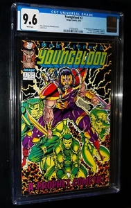YOUNGBLOOD #2 1992 Image Comics CGC 9.6 Near Mint + WHITE PAGES - Picture 1 of 3