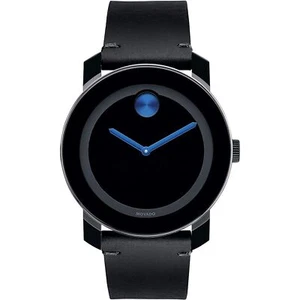 Reloj de cuarzo Movado 3600307 para hombre con esfera negra audaz - Imagen 1 de 3