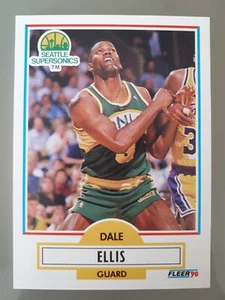 1990-91 Fleer Basketball Dale Ellis #177 Seattle SuperSonics NBA BB Lesen! - Bild 1 von 1