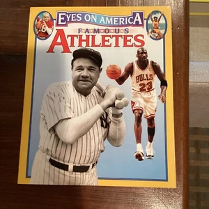 'Eyes On America-Famous Athletes' Illustrated (1999, Sports- PB) HOMESCHOOL V8 - Picture 1 of 2