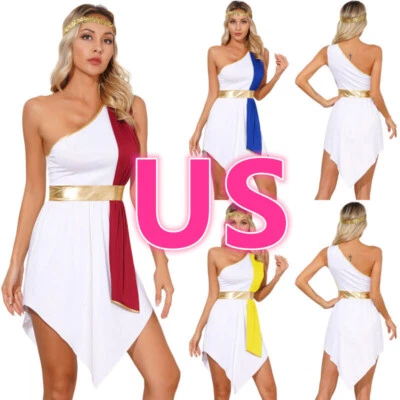 Женские греческие римские платья древний Toga Греции римская королева платье Dancewear - Изображение 1 из 4