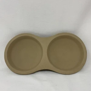 Pampered Chef #5131 Stoneware Double Bowl Baker/Microwave Cooker - Picture 1 of 4