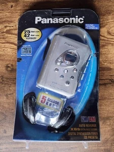 Panasonic RQ-CR18V Portable Cassette Player Walkman with XBS & Auto-Reverse - Picture 1 of 4