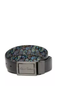 Robert Graham, 32mm Reversible Dress Belt (Choose Size + Color Pattern) - Picture 1 of 22