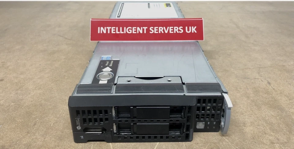 HP BL460c Gen9 V3 2x E5-2699v3 128GB P244br/1GB 12GB 1x 10GB 536FLB Blade Server - Image 1 of 1