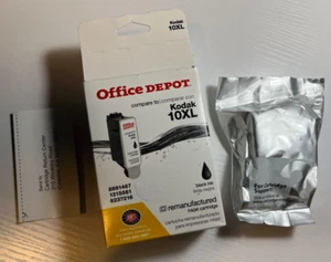 Office Depot Kodak 10XL Reman. Black Ink Cartridge 8891467 1215581 8237216 - Picture 1 of 15