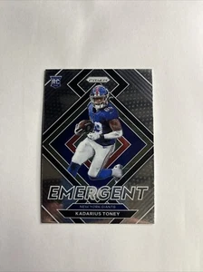 2021 Panini Prizm - Emergent #E-12 Kadarius Toney (RC) - Picture 1 of 2