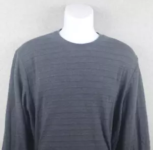 Marine Lagenlook Herren Langarm Hemd XL grau gestreift - Bild 1 von 8