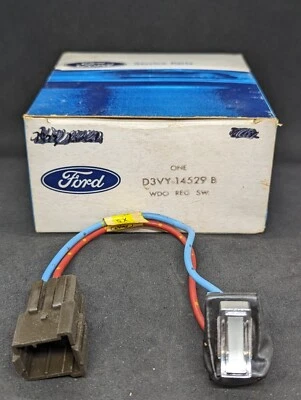 НОВЫЙ ИЗ СТАРЫХ ЗАПАСОВ 1973 LLINCOLNCONTINENTAL ЛЕВЫЙ ЗАДНИЙ ВЫКЛЮЧАТЕЛЬ СТЕКЛОПОДЪЕМНИКА D3VY-14529B - Изображение 1 из 4