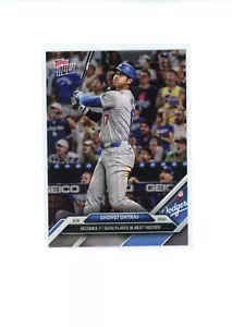 2024 Topps Now Shohei Ohtani #72 Becomes 1st 50/50 Player in MLB History - Picture 1 of 2