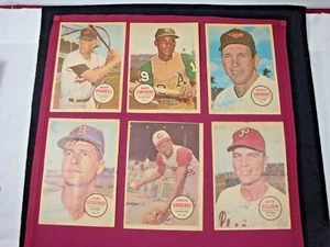 6 Vintage Baseball Major League Papier Bild Karten 5x7 - Bild 1 von 14