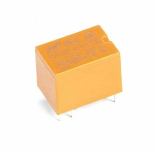 Original HUIKE Power Relays HK4100F-DC5V-SHG 3A 250VAC/30VDC 6-Pins Yellow - Picture 1 of 2