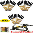 36 Pack 6.3 inch Aluminium Crossbow Arrows Crossbow Bolts for 50-80 Lbs Crossbow