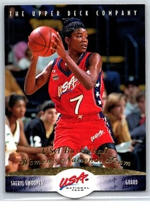1996 Upper Deck USA Sheryl Swoopes USA Basketball Women's National Team #71 - Picture 1 of 2