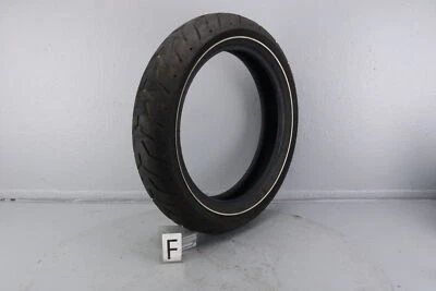 2011 Harley Electra Glide Front Tire DUNLOP D408F 130/80 B17 M/C 65H - Image 1 of 4