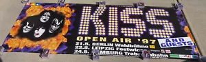 🔥Vintage 1997 KISS Reunion Subway Poster Germany Jumbo Berlin Leipzig Hamburg - Picture 1 of 5