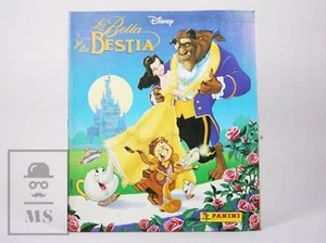1992 Disney's Beauty and the Beast Complete Spanish Sticker Album - Panini - Foto 1 di 7