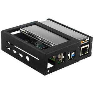 3,5-Zoll-Touchscreen-LCD-Display mit Metallgehäuse & Lüfter für Raspberry Pi 4B - Bild 1 von 13