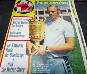 Fußball Woche Nr.26 /1972 Pokal Vorschau/Pokalendspiel 1972/Netzer Story - Bild 1 von 2