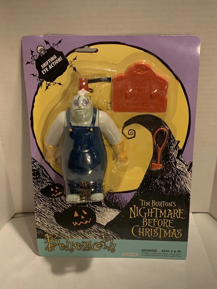 1993 Tim Burtons Hasbro Nightmare Before Christmas Behemoth Figure