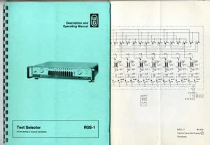 WANDEL U. GOLTERMANN - TEST SELECTOR - RGS-1 - ORIGINAL - Imagen 1 de 1