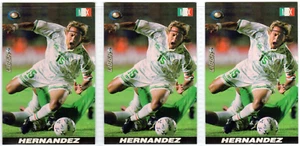 LUIS HERNADEZ - FIFA WORLD CUP FRANCE 98 LOT x 3 CARDS - PERU, YEAR 1998 - Picture 1 of 6