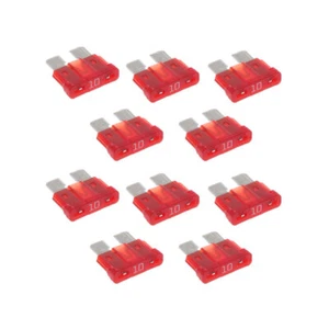 10x Littelfuse Sicherung 10A KFZ-Flachsicherung, 10 A 32 V Rot 0287010.H - Picture 1 of 4