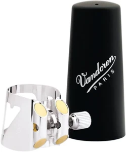 Ligadura óptima Vandoren para clarinete bajo Contra, LC04CCBP - Imagen 1 de 4