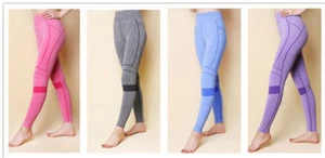 Damen hochtaillierte Yoga Fitness Leggings, hohe Elastizität Laufen Fitnessstudio Sporthose - Bild 1 von 21