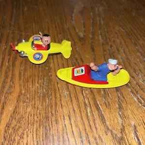 Corgi Jrs - Twin Pack - #2508-B - POPEYE'S TUGBOAT (67-C) & OLIVE'S PLANE (79-B) - Picture 1 of 13