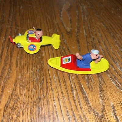 Corgi Jrs - Twin Pack - #2508-B - POPEYE'S TUGBOAT (67-C) & OLIVE'S PLANE (79-B) - Image 1 of 4