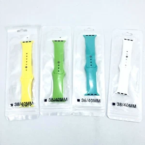 4 Pack - Timtu Silicone Bands Compatible with Apple Watch - 38/40mm - Picture 1 of 5